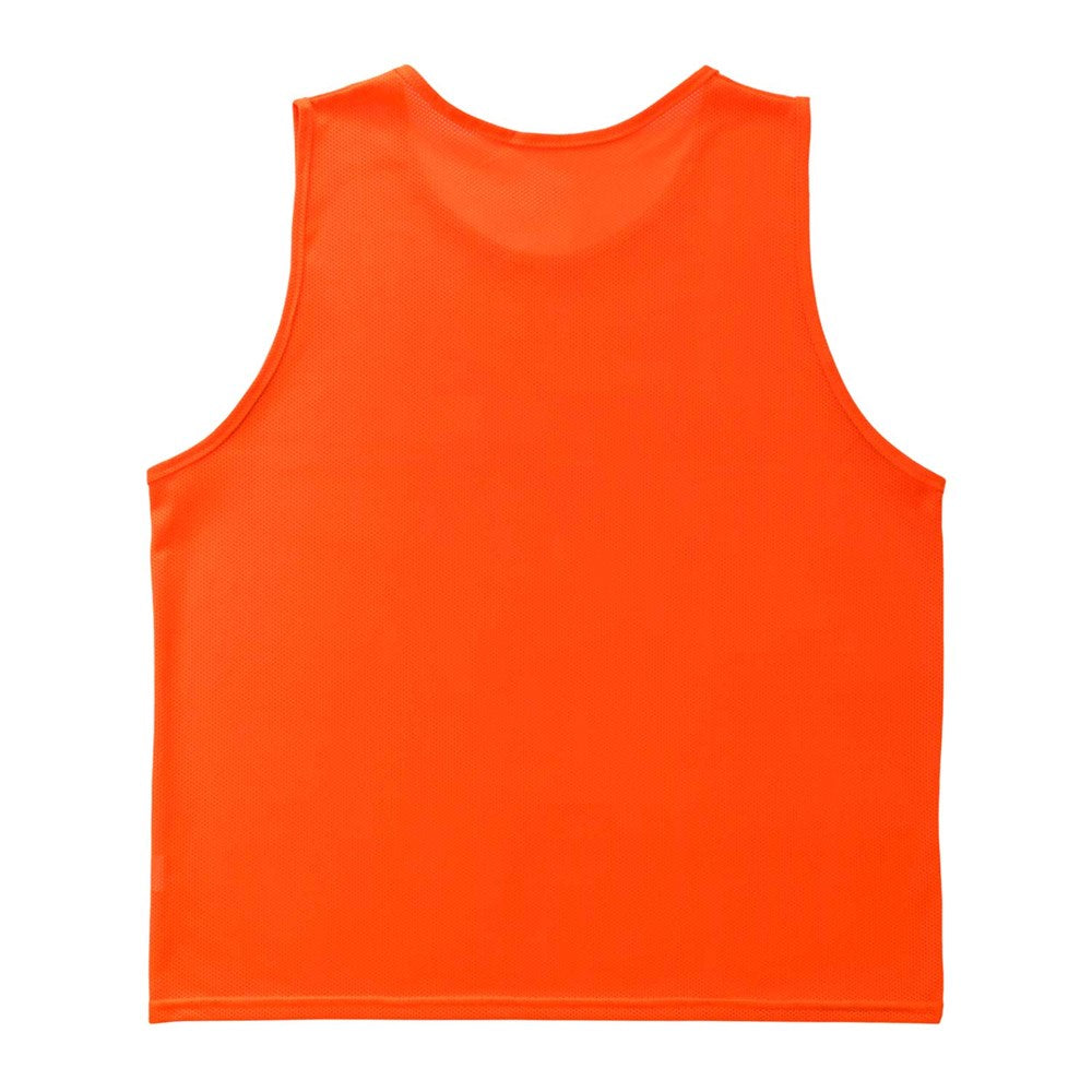 FC Mesh Training Bib II - Breathable Adult Soccer Jersey Bib (Orange) - Perfect for Soccer Practice, Training, and Team Sports