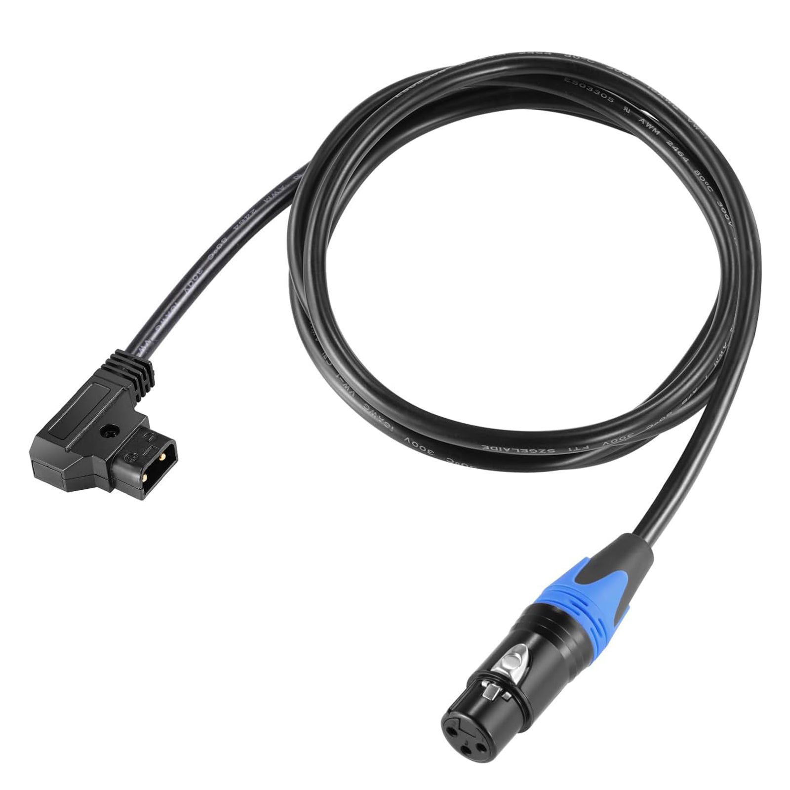 NEEWER NC009 D-Tap to 3-Pin XLR Power Cable for NEEWER FS150 FS150B FS230 FS230B LED Video Lights - Perfect for Studio Lighting, Photography, and Film Production