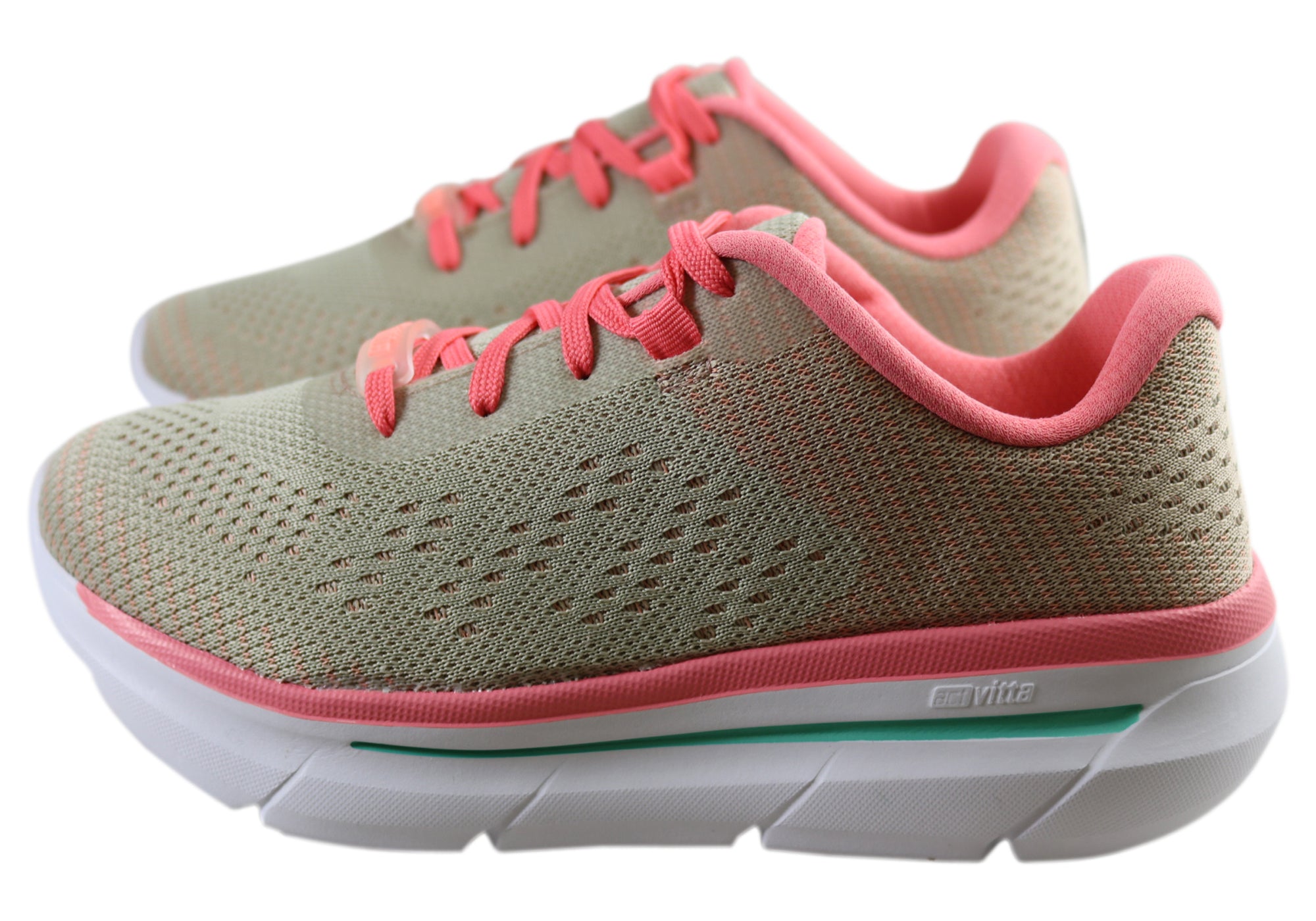 Actvitta Women's Cushioned Platform Sneakers - Breathable Walking Shoes for Women - Made in Brazil - Perfect for Running, Gym Workouts & Casual Wear