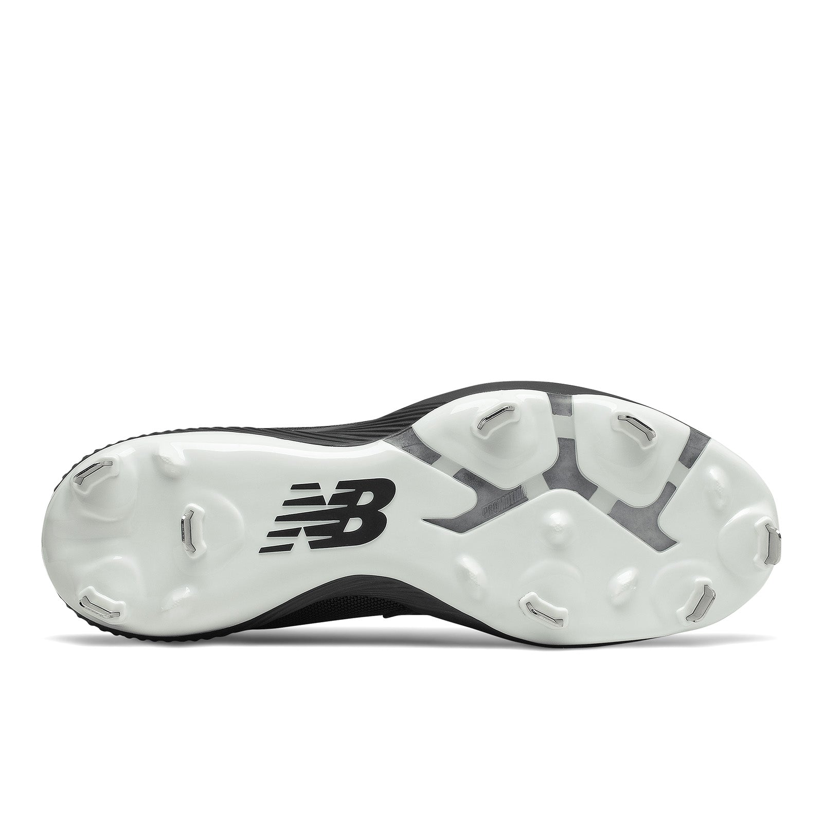 New Balance FuelCell 4040v6 Black & White Low Metal Cleats for Men - Lightweight Soccer Cleats with Enhanced Traction for Football & Turf Games