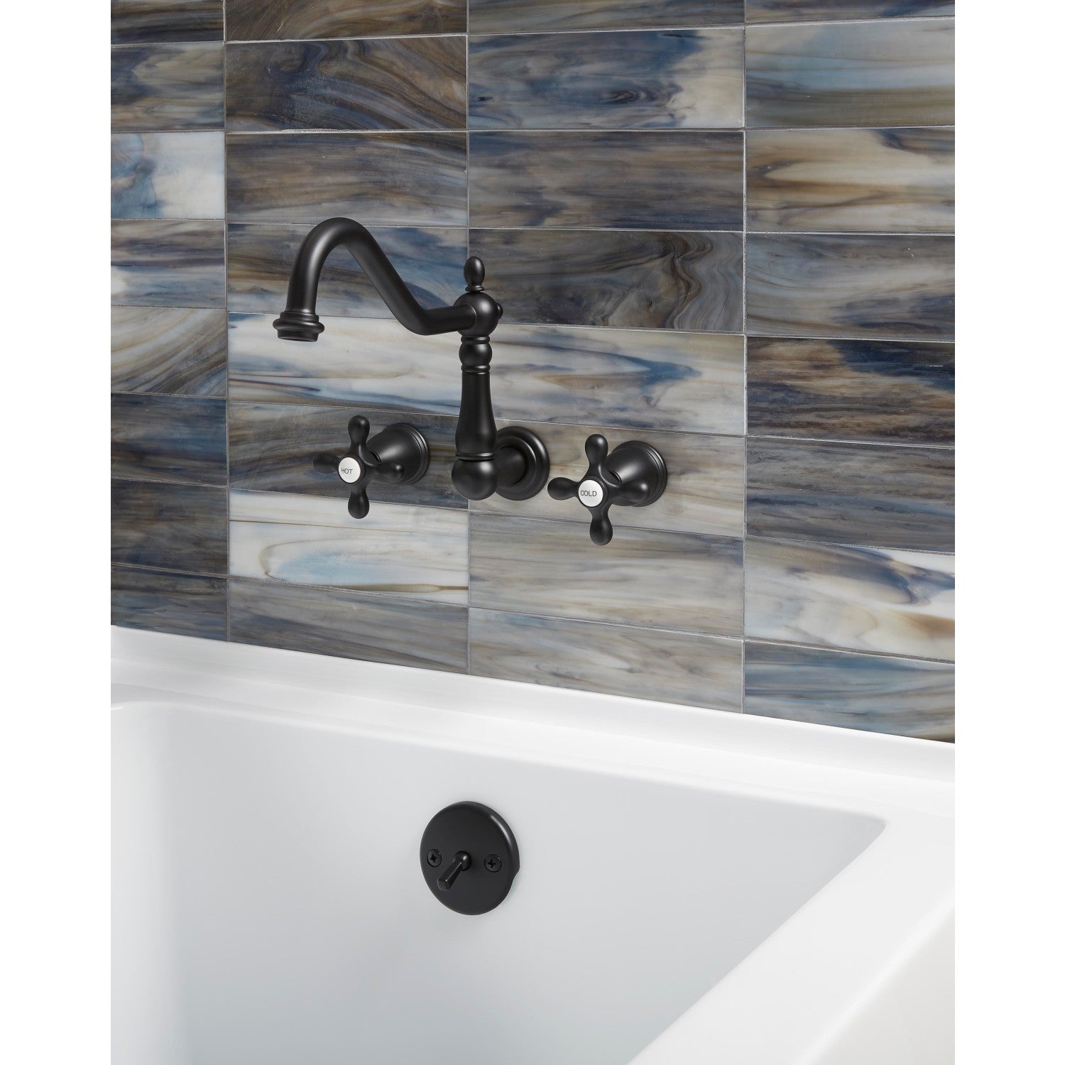 Aqua Eden VTAP603222R 60-Inch Acrylic Rectangular 3-Wall Alcove Bathtub - Right Hand Drain Hole, Glossy White - Perfect for Modern Bathroom Renovation & Spa-Like Relaxation