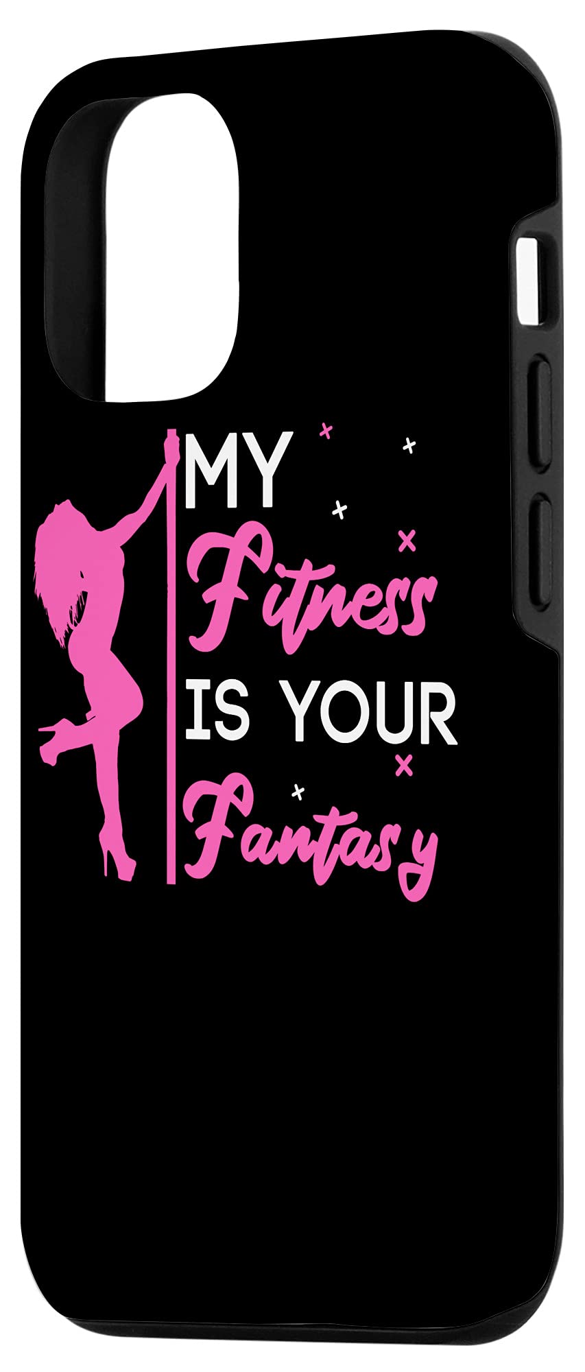 iPhone 12/12 Pro Pole Dancer Fitness Case - Durable Phone Cover for Pole Dancing & Workouts - Perfect for Dance Classes, Gym Sessions & Fitness Enthusiasts