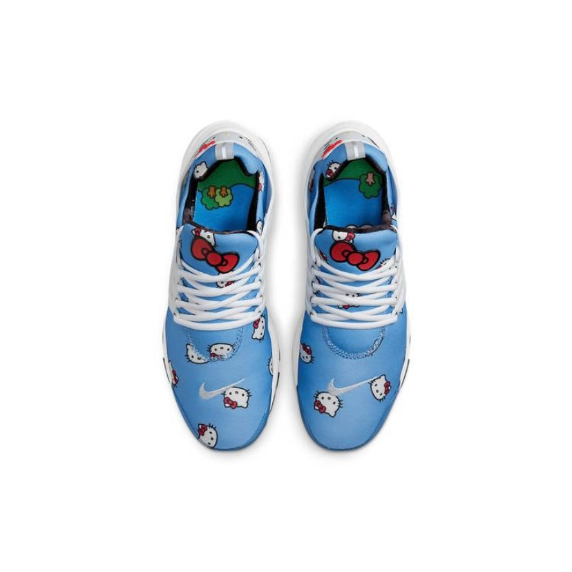 Nike Air Presto QS Hello Kitty Sneakers - University Blue, Black & White - Comfortable Running Shoes for Women & Girls - Perfect for Casual Wear, Gym & Street Style