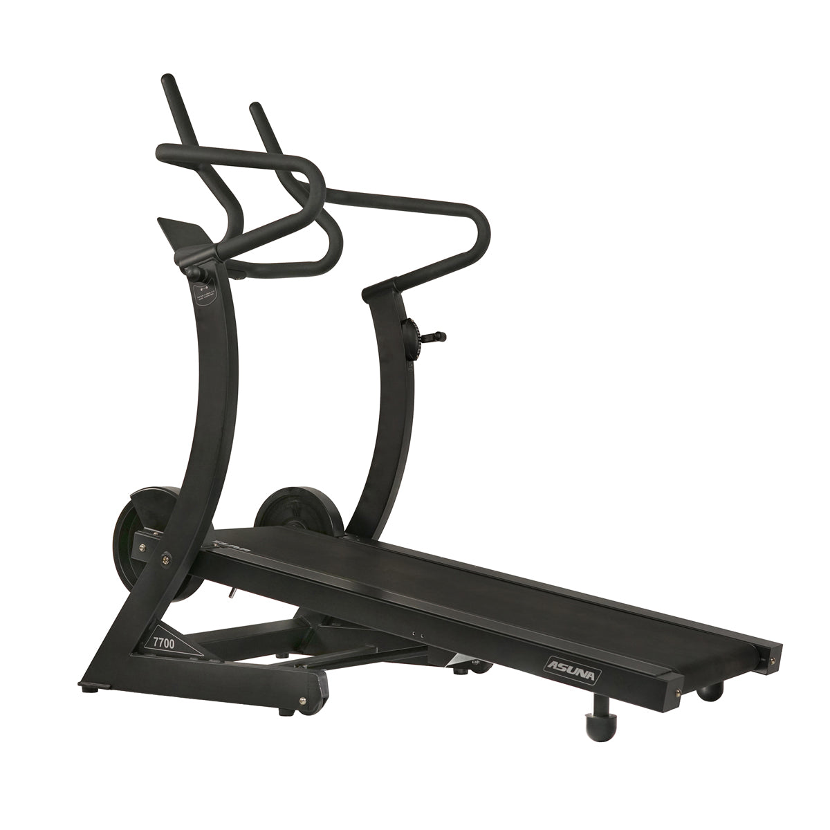 Asuna Heavy Duty Manual Treadmill with Incline - 400 LB Weight Capacity for Home Gym, Cardio Workout & Small Space Fitness