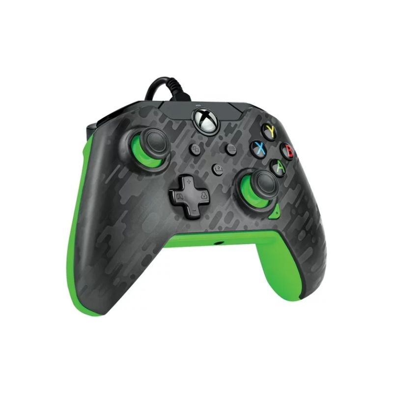 PowerA Wired Controller for Xbox Series X/S with Neon Carbon Design - Perfect for Gaming, Streaming & Competitive Play