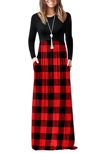 Red Plaid/Black