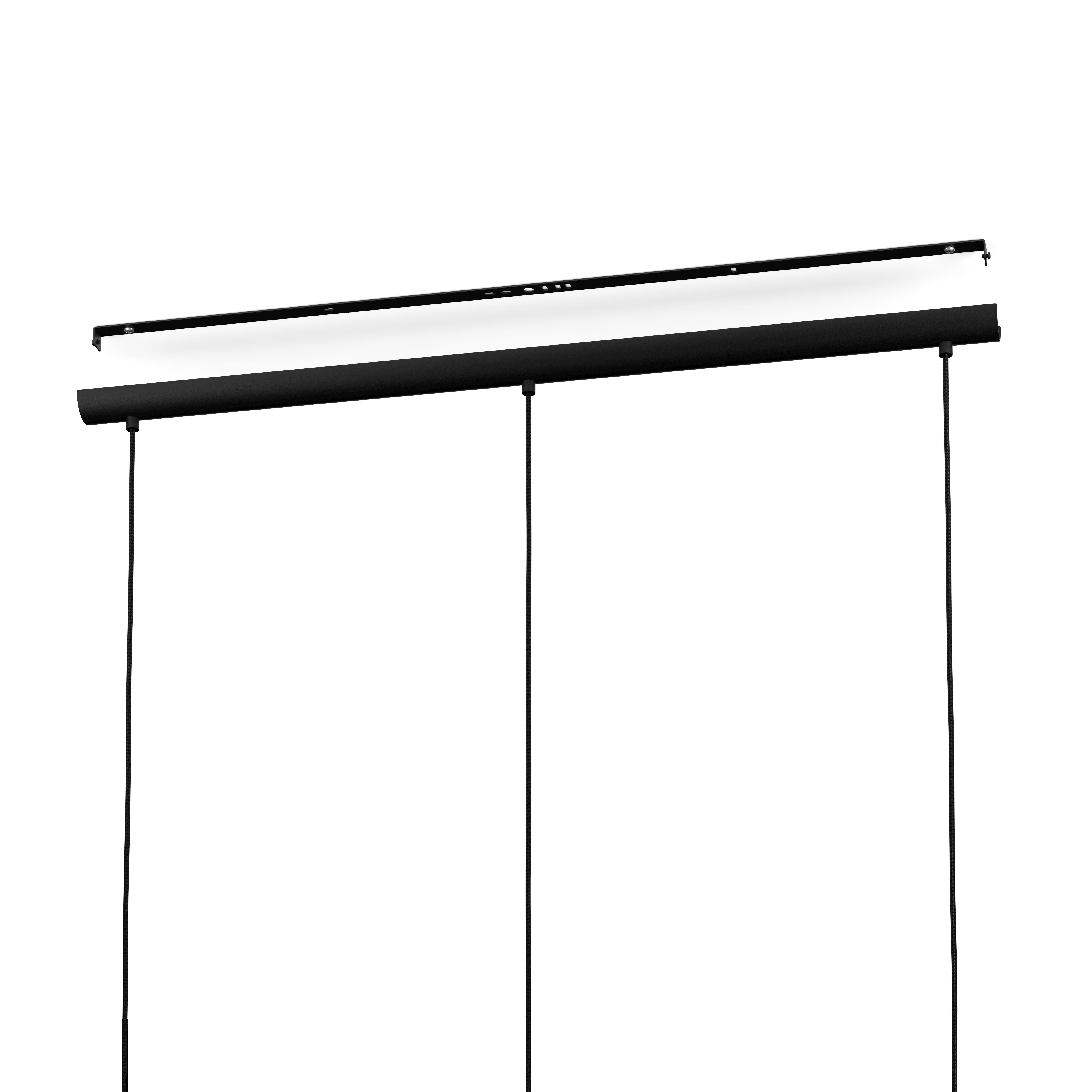 Eglo Abreosa 3-Light Modern Ceiling Pendant Fixture in Grey & Black Metal - Perfect for Dining Room, Kitchen Island or Bedroom Lighting