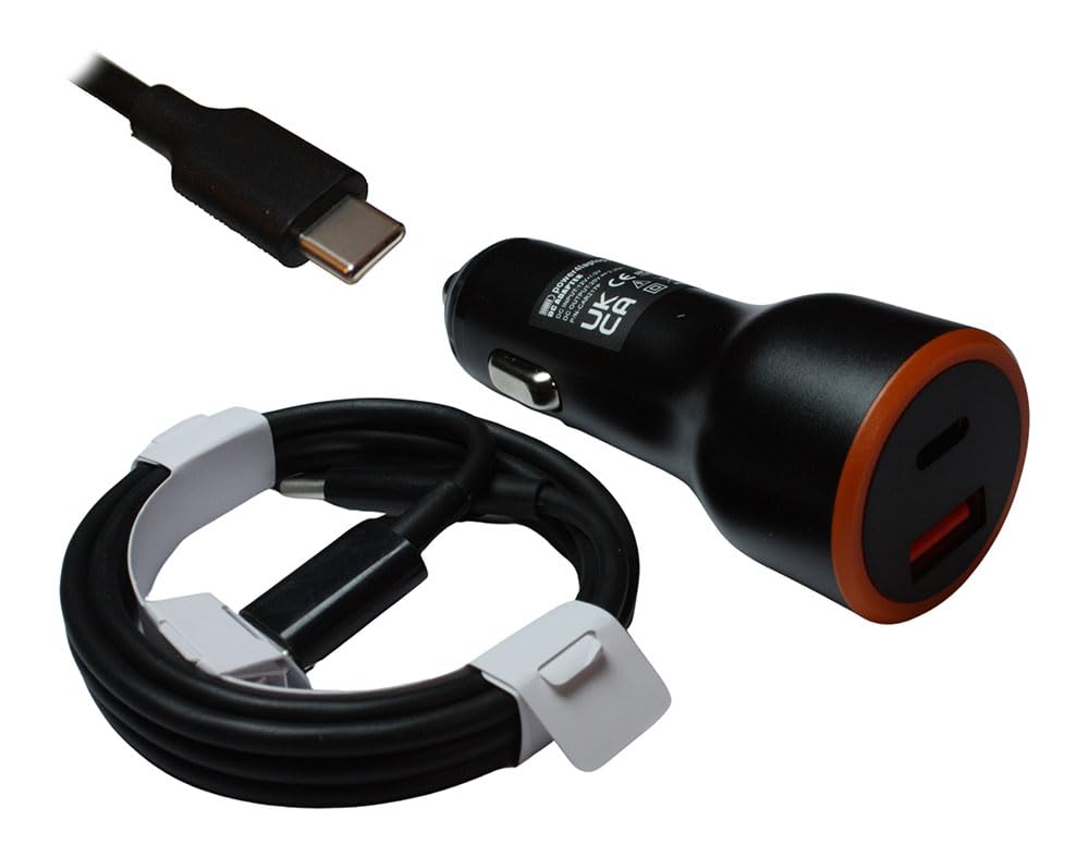 Universal 65W Laptop Car Charger for HP Spectre 13-AP0033DX - DC Power Adapter with Fast Charging & Overload Protection - Perfect for Travel, Business Trips & Remote Work