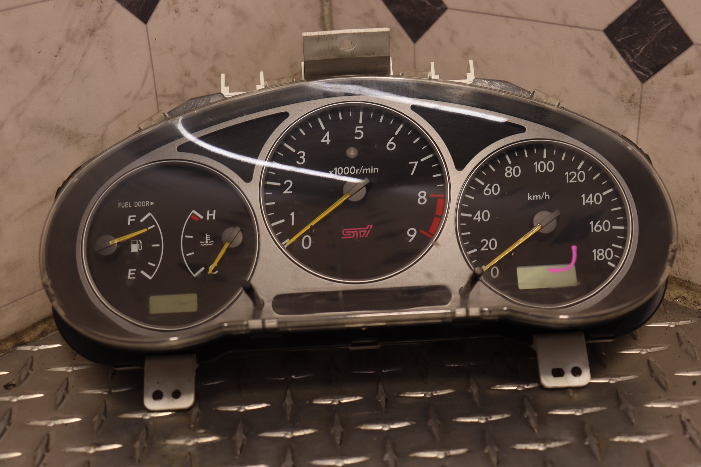JDM Subaru Impreza WRX STI V7 Gauge Cluster 2002-2003 | OEM Replacement | Performance Upgrade for Racing & Street Driving