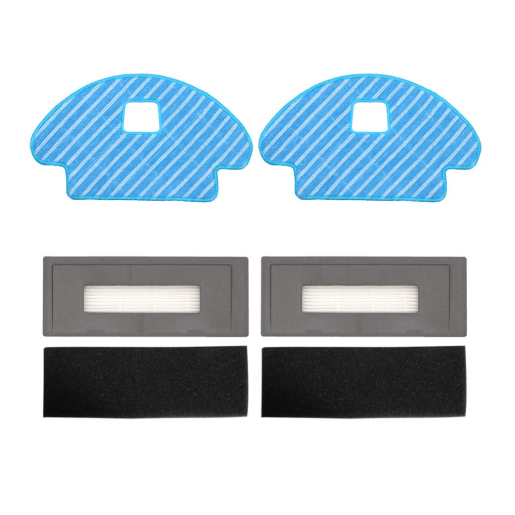 Original Title: Rag Filter ZMO COVACS For E And Robot Eplacement O DEEBOT Parts 610 Vacuum Cleaner Accessories Vacuum (White, One Size)   Optimized Title: **DEEBOT 610 Vacuum Cleaner Replacement Filter - ZMO COVACS Compatible Rag Filter (White, One Size) - Perfect for Robot Vacuum Maintenance & Dust Collection**