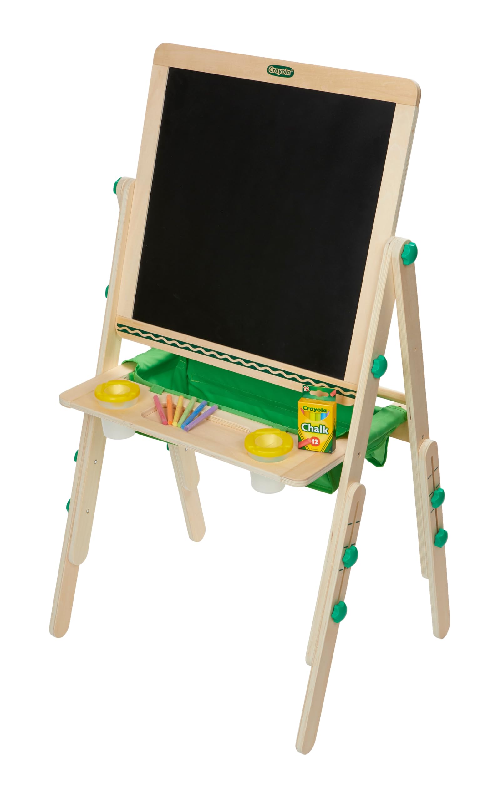 Crayola Deluxe Wooden Art Easel Set for Kids Ages 3-6 with Drawing Supplies - Perfect for Home, Classroom & Creative Play | Amazon Best Seller