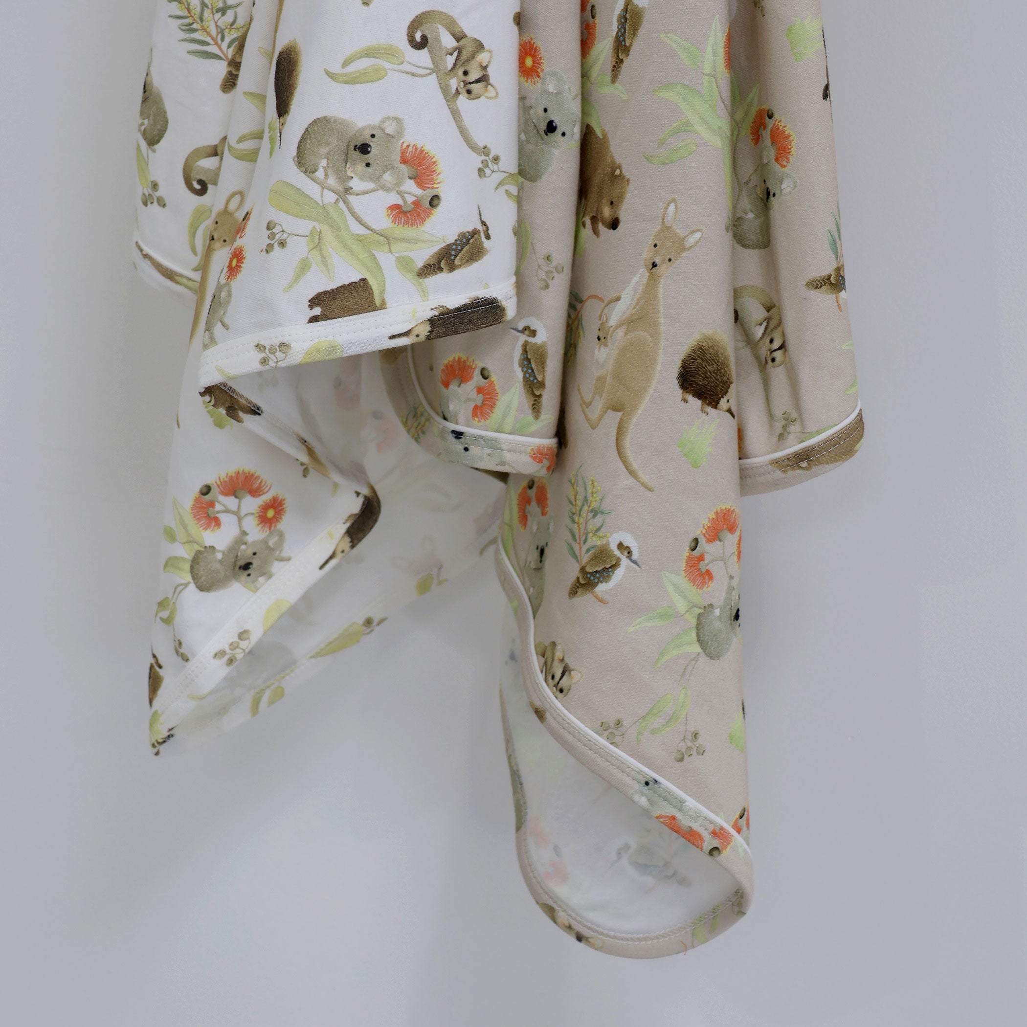 Australian Animals 2-Pack Jersey Wraps - Soft & Comfortable Baby Swaddle Blankets for Newborns - Perfect for Nursery, Photo Shoots & Gift Giving