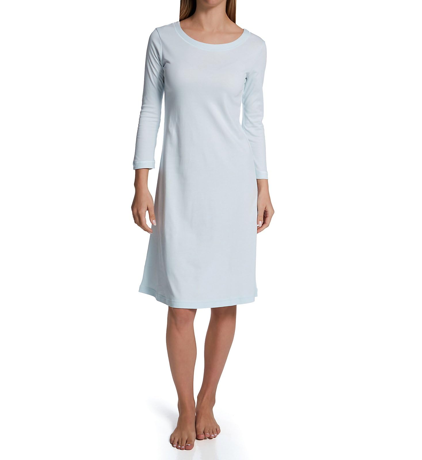 Butterknits Women's Long Sleeve Gown - Soft Comfortable Nightgown for Sleep & Lounge - Perfect for Relaxing at Home or Cozy Evenings