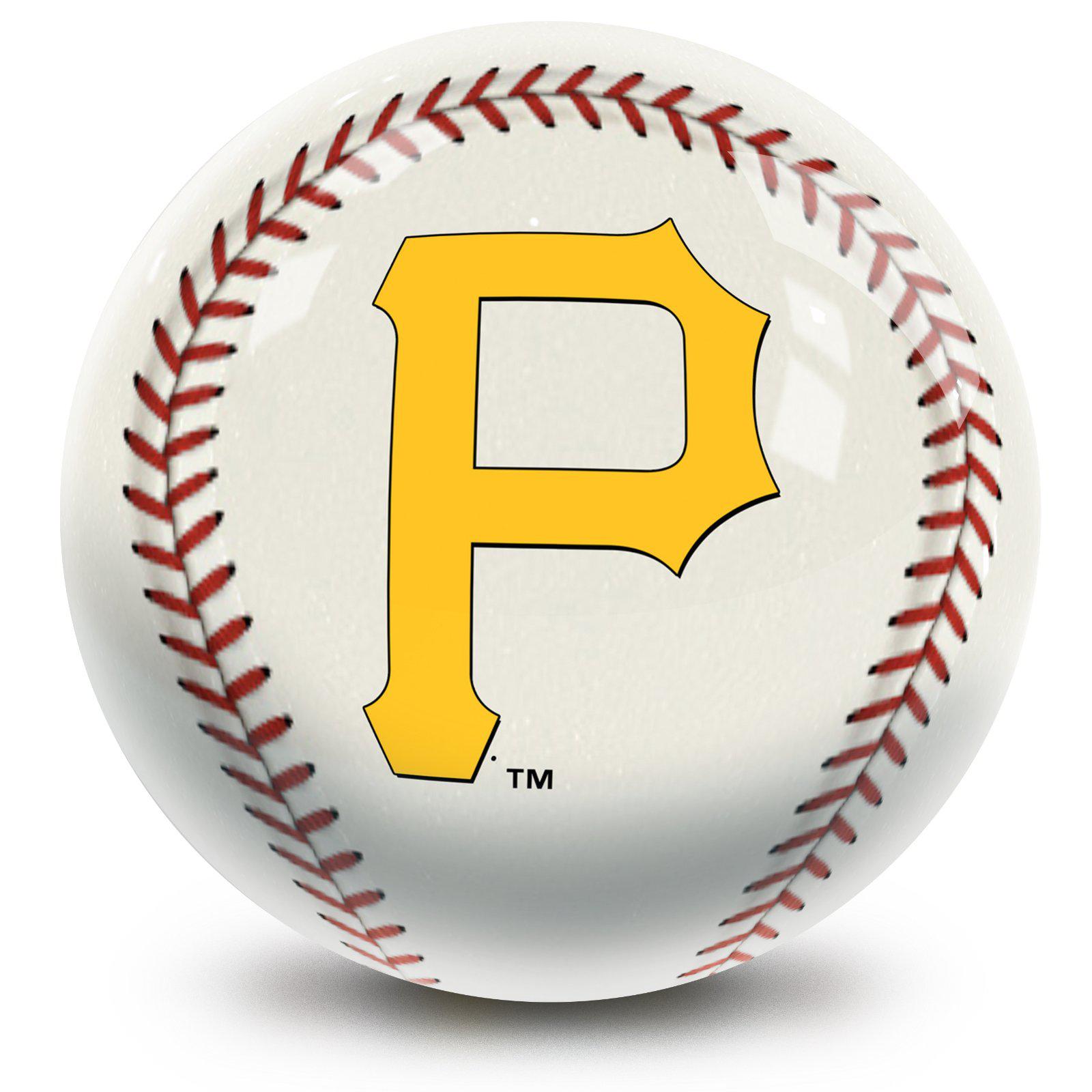 MLB Pittsburgh Pirates Official Licensed Bowling Ball - Perfect for Bowling Enthusiasts & Pirates Fans | Great for Leagues, Parties & Gifts