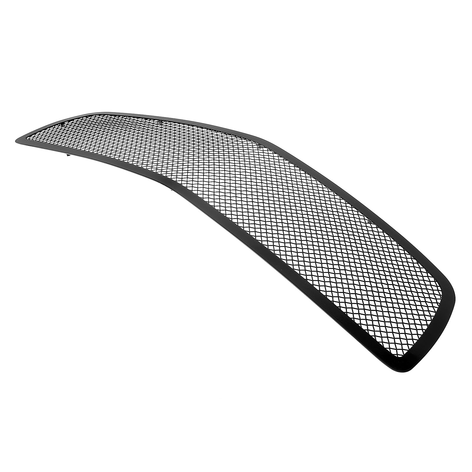 APS Compatible with Dodge Charger 2005-2010 Upper Main Black Stainless Steel Mesh Front Grille Insert Replacement Part D75320H - Perfect for Car Upgrades & Customization