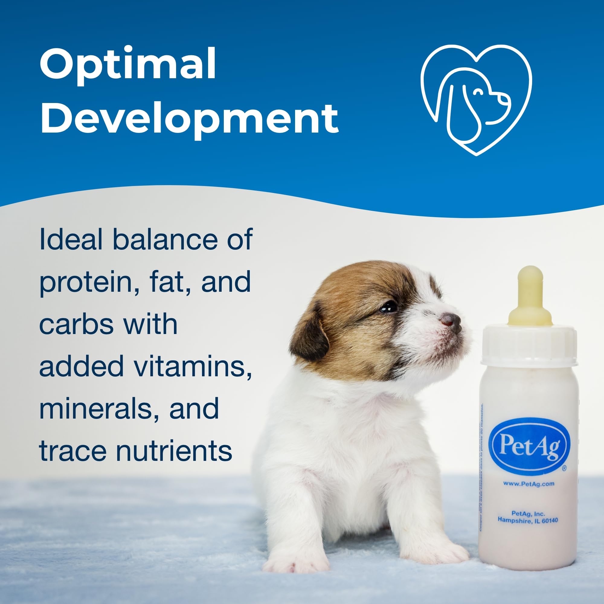 Esbilac Puppy Milk Replacer Liquid - 11oz Ready-to-Feed Formula with Vitamins for Newborn to 6-Week-Old Puppies | Easy Digestible Puppy Milk Supplement | Perfect for Orphaned Puppies, Weaning & Nutritional Support