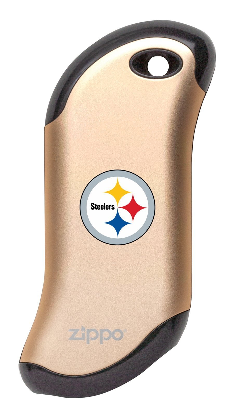 NFL Pittsburgh Steelers Rechargeable Hand Warmer - HeatBank® 9s Portable Pocket Warmer for Football Games, Camping & Winter Outdoor Activities