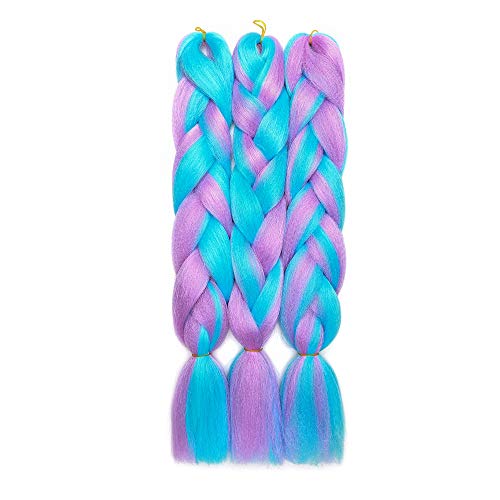 Sky Blue Mix Light Purple