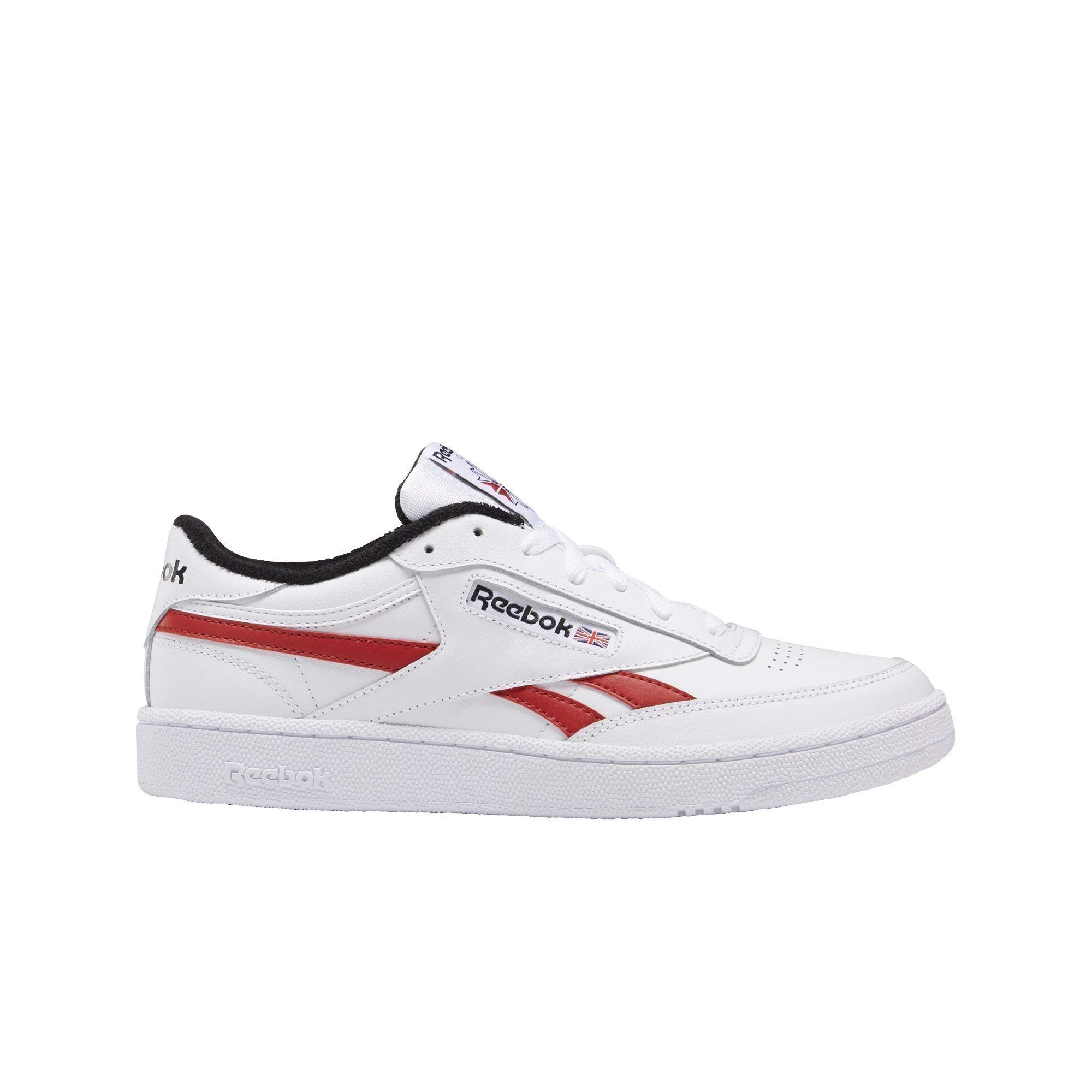 Reebok Men's Club C Revenge Mu Gymnastics Shoes - Classic White Leather Sneakers for Men | Comfortable & Durable Training Shoes for Gym, Workouts & Casual Wear