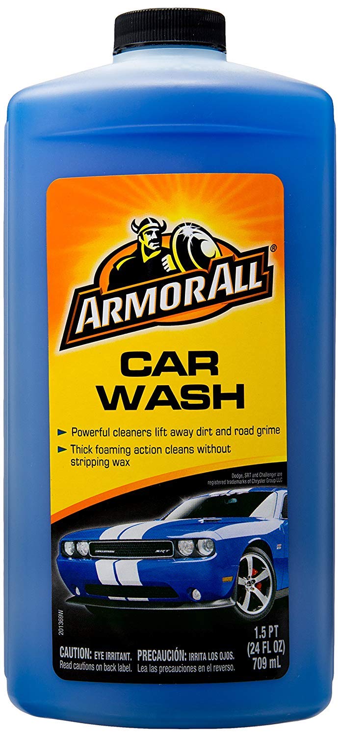 Armor All Car Wash Concentrate (24 fl oz) - 2 Pack - Premium Car Cleaning Solution for Shine & Protection | Ideal for Cars, Trucks & SUVs