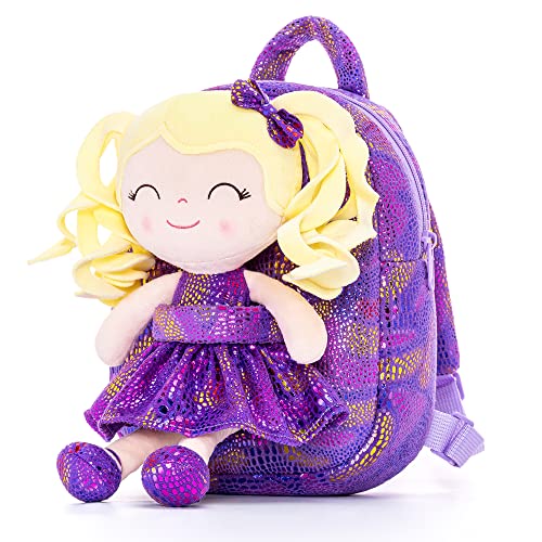A004 Glitter Purple Backpack