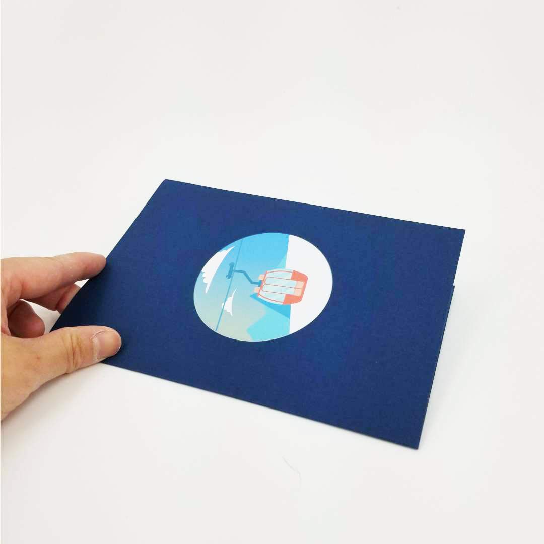 Snowboard Pop Up Greeting Card for Birthday, Anniversary & Sports Lovers - Perfect Gift for Snowboarders
