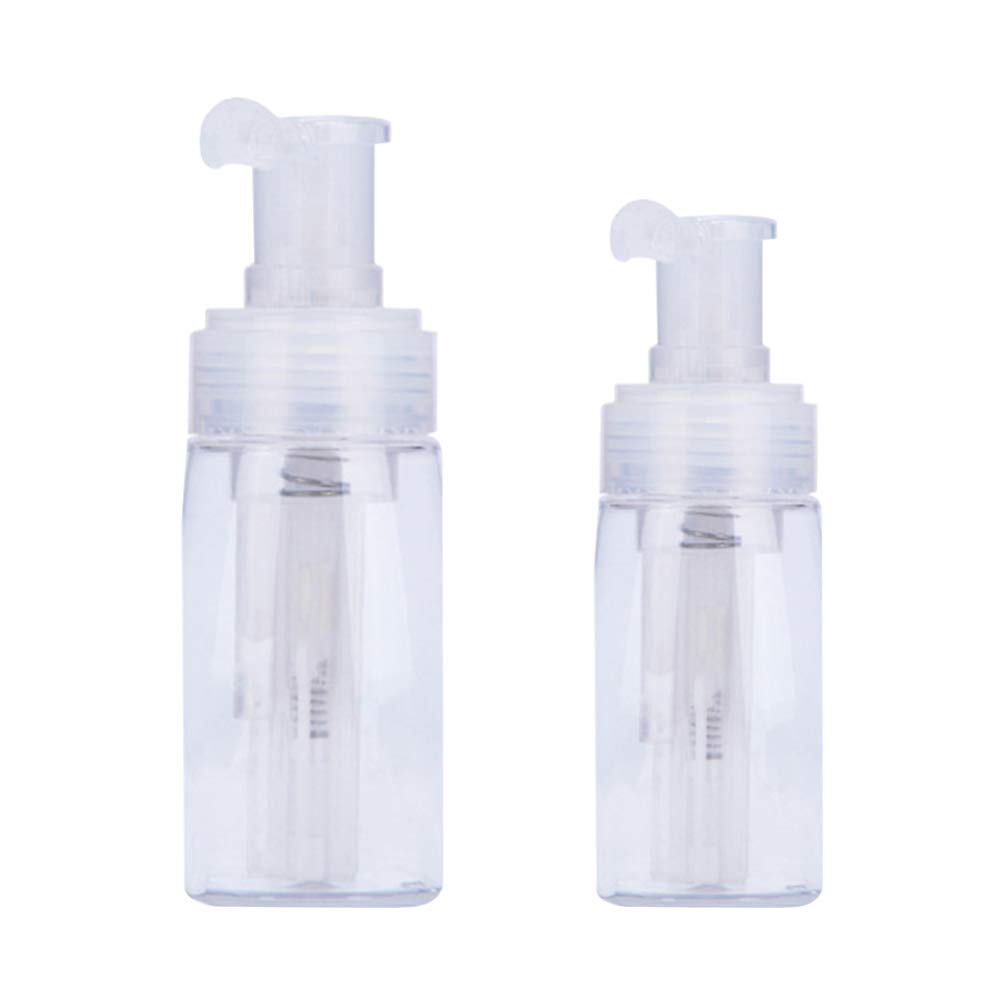 Beaupretty 2 Pack Travel Powder Spray Bottles - Refillable Puff Bottle for Makeup, Body Powder & Baby Powder | Portable Cosmetic Container for On-the-Go Touch Ups, Gym Bag & Travel Essentials