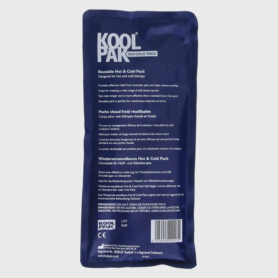 Koolpak Reusable Hot and Cold Therapy Pack - Ideal for Pain Relief, Sports Injuries & First Aid - Perfect for Home, Gym, or Travel Use