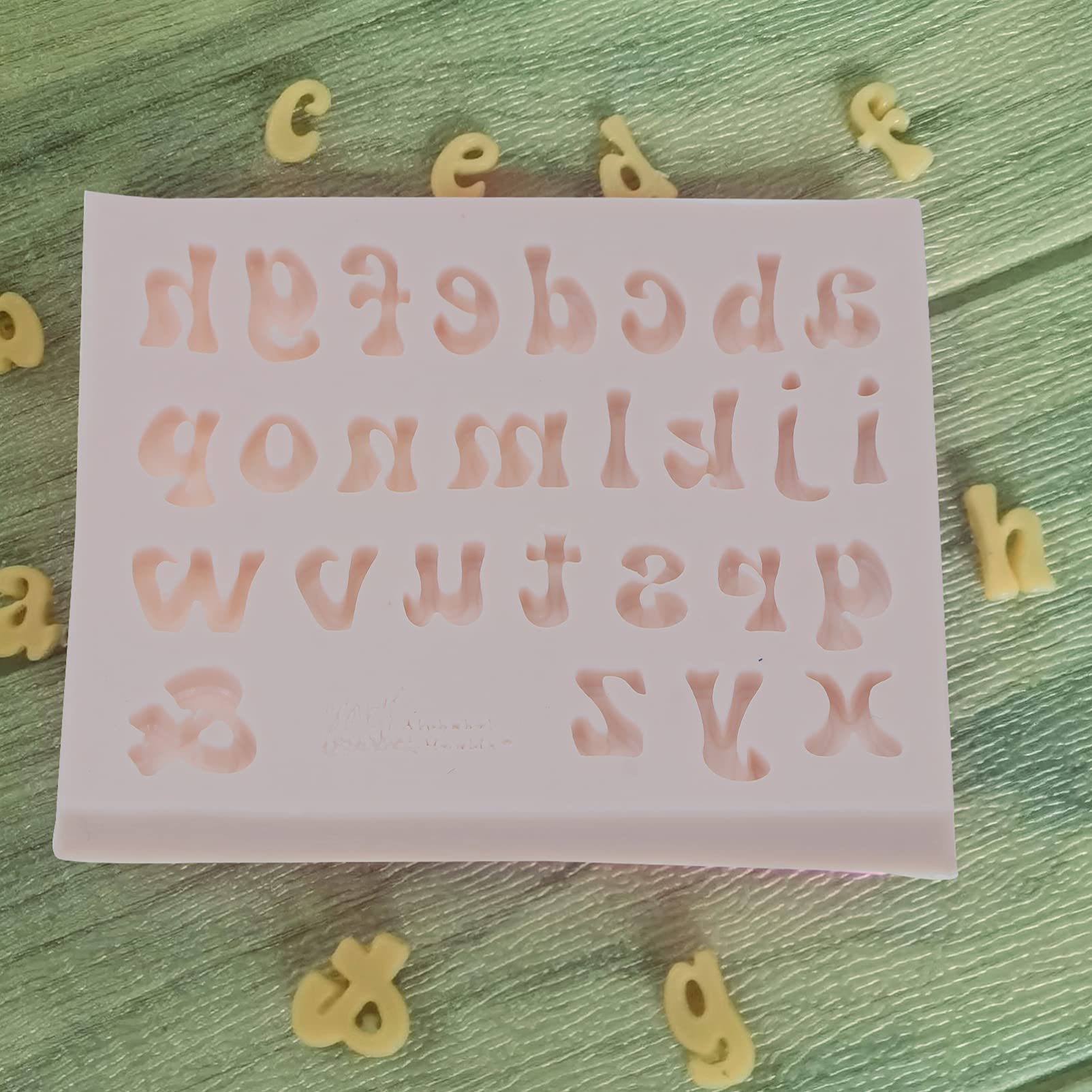 Hemoton 4-Piece Silicone Cake Mold Set - Number & Alphabet Chocolate Molds for Baking, DIY Decorations, Cupcakes, and Party Treats - Perfect for Birthdays, Weddings, and Holiday Desserts