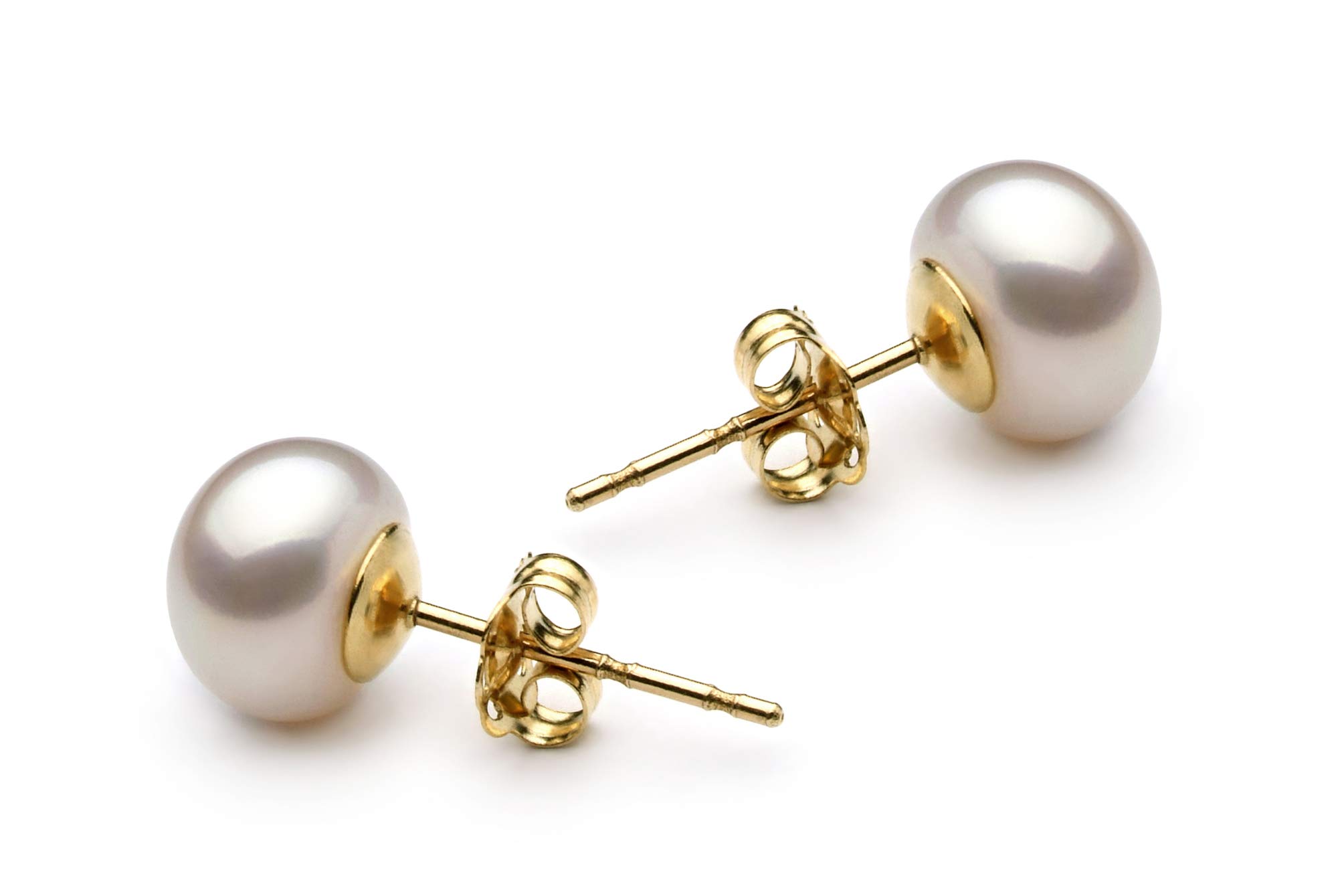 7.5-8.5mm AA Quality White Freshwater Cultured Pearl Necklace for Women - Elegant Jewelry Gift for Brides, Anniversaries & Special Occasions