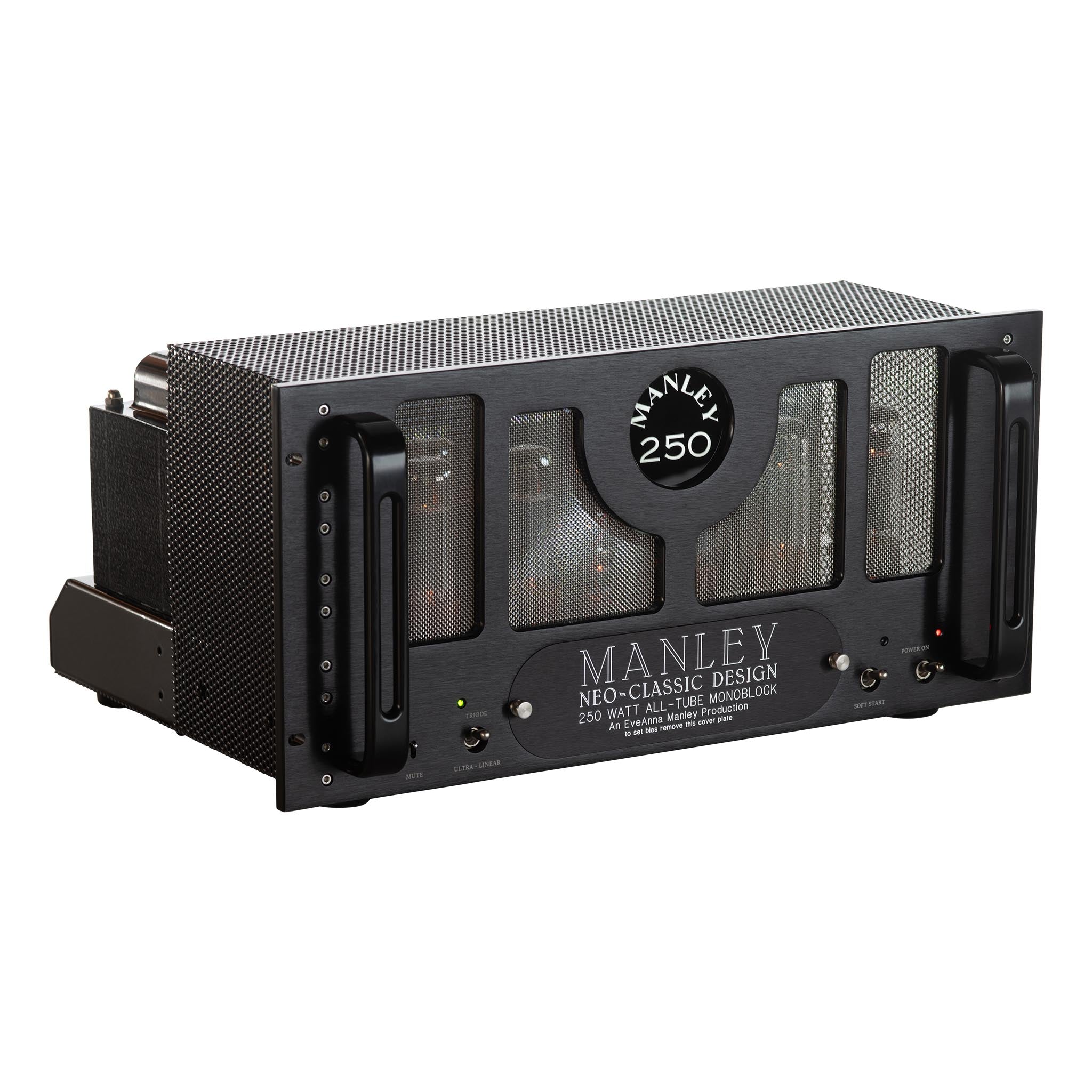 Manley Neo Classic 250 Monoblock Power Amplifiers (Pair) - High-End Tube Amplifiers for Audiophile Home Theater & Music Listening