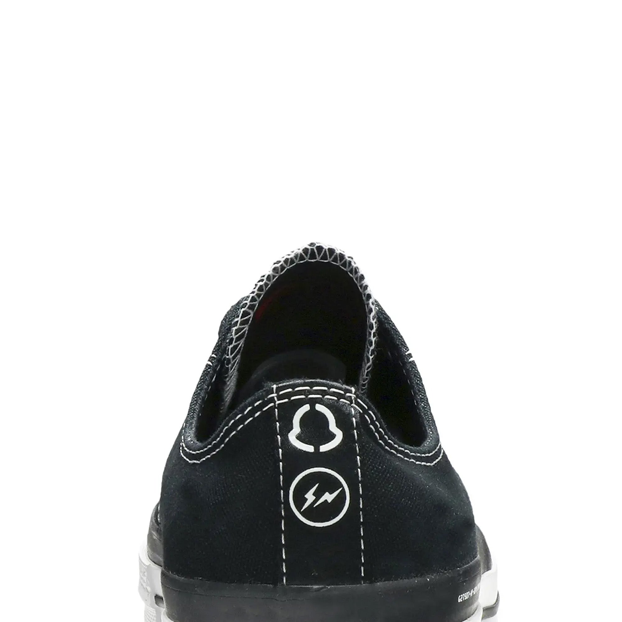 Converse Chuck Taylor All Star 70s Ox Low Sneakers - Moncler x Fragment Collaboration - Black Retro Basketball Shoes for Men & Women | Streetwear, Casual Wear, Fashion Statement