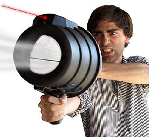 Laser AirZooka Air Blaster Toy - Powerful Air Cannon for Kids & Adults | Fun Outdoor & Indoor Game for Parties, Backyard Play, Office Stress Relief