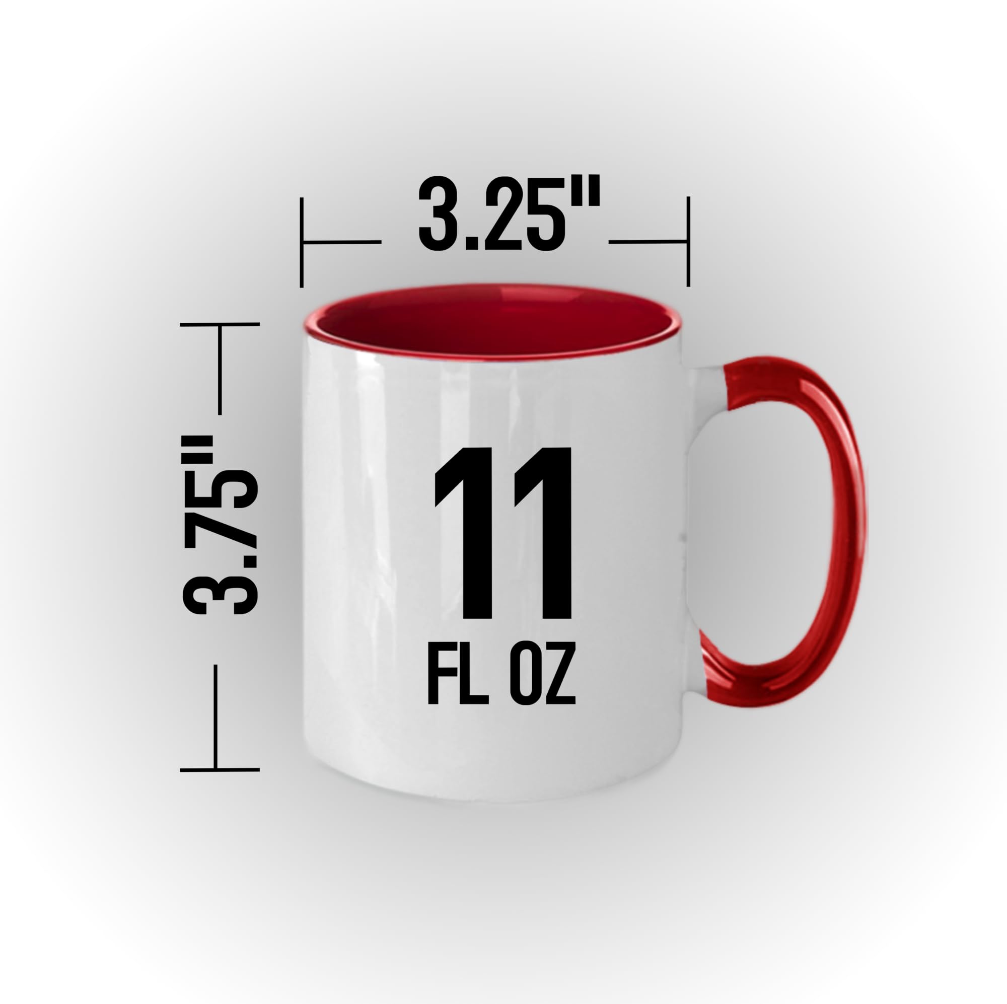 Two-Tone Red Communist Mug - Unique Coffee Cup for College Professors & Political Enthusiasts | Perfect Gift for Marxism, China & Russia Lovers | Ideal for Coffee Breaks, Office Use & Political Discussions