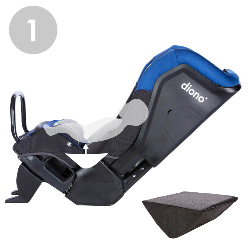 Diono Radian 3QX Ultimate Convertible Car Seat - 3-in-1 All-in-One Safety Seat for Infants to Toddlers (Rear-Facing, Forward-Facing & Booster) - Perfect for Family Travel, School Runs & Road Trips