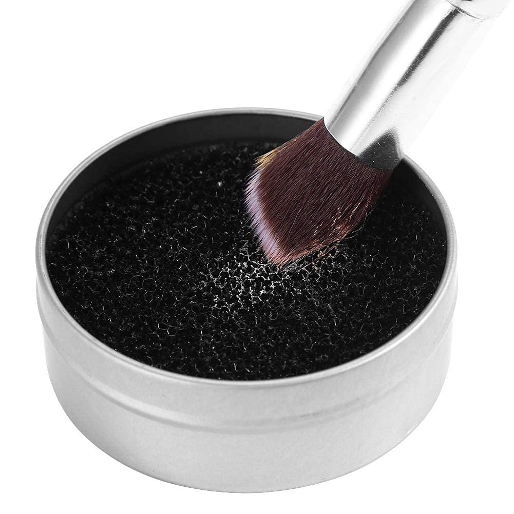 Professional Makeup Brush Cleaning Box - Quick & Easy Eyeshadow & Powder Remover Sponge Cleaner for Cosmetics | Perfect for Salon, Home & Travel Use