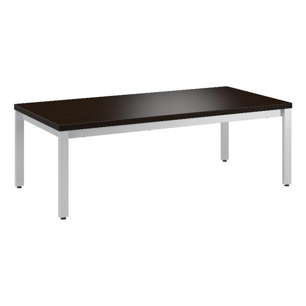 Bush Business Furniture Arrive Waiting Room Coffee Table - Mocha Cherry Finish, Durable Reception & Lobby Center Table for Office, Hotel, or Clinic Waiting Areas