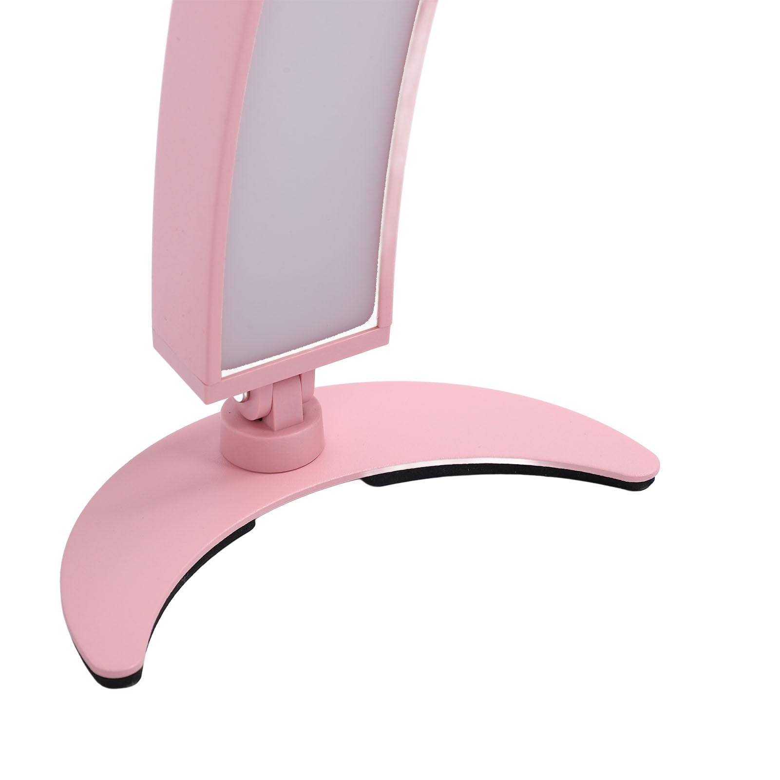 Half Moon Nail Desk Lamp with Remote Control - 27.5 Inch 2000LM LED Beauty Light for Eyelash Extensions & Nail Art - Adjustable Brightness, US Plug - Perfect for Salon, Home Spa & Professional Makeup Studio
