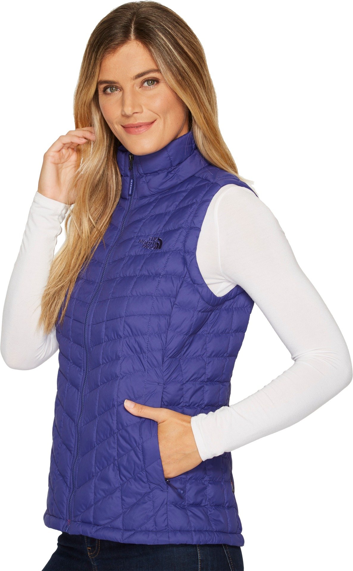 The North Face Women's Thermoball Vest - Lightweight Insulated Puffer Vest for Outdoor Activities, Hiking & Winter Warmth