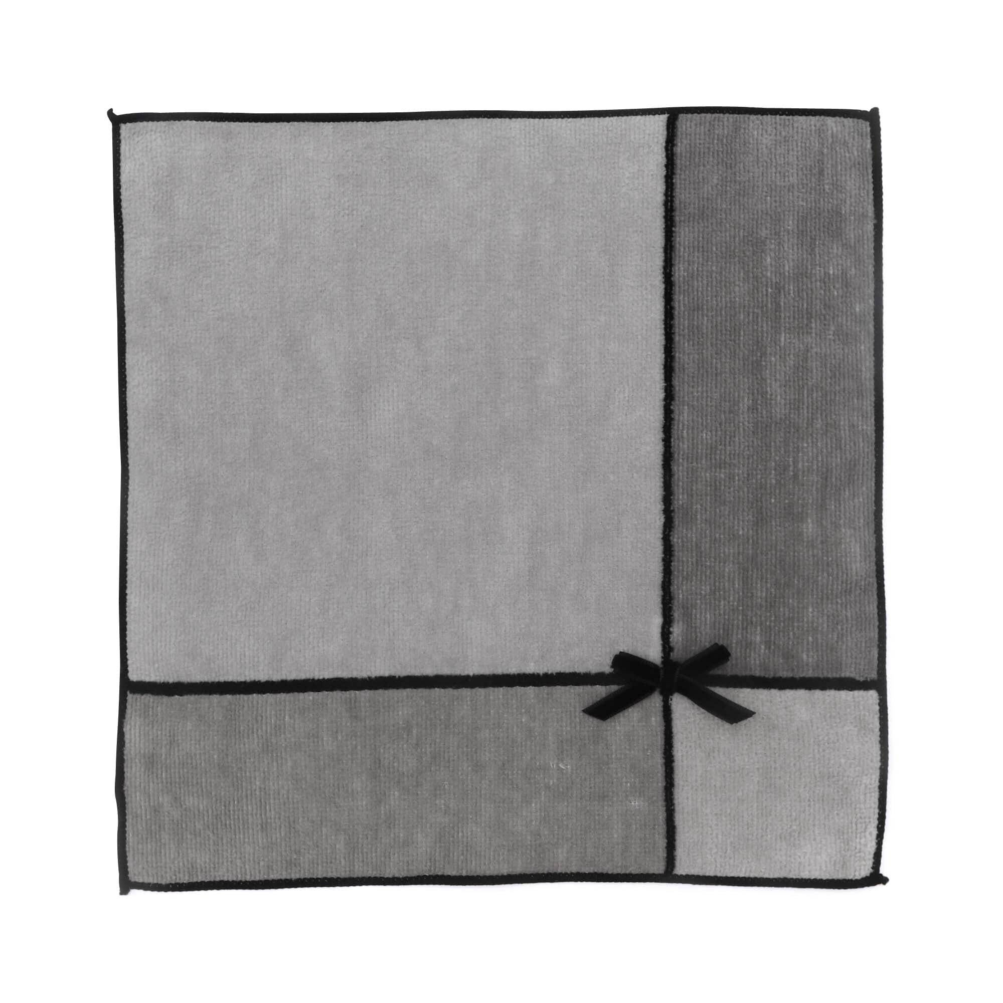 Antibacterial & Deodorant Handkerchief - Gray Color - Soft & Breathable for Travel, Gym & Everyday Use