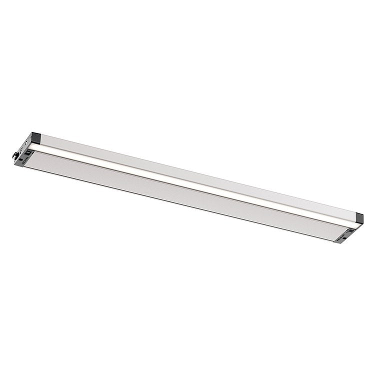 6U Series 2700K/3000K 30 LED Under Cabinet Lighting Fixture - Warm White Dimmable LED Strip Lights for Kitchen, Bar, Bookshelf & Closet Illumination
