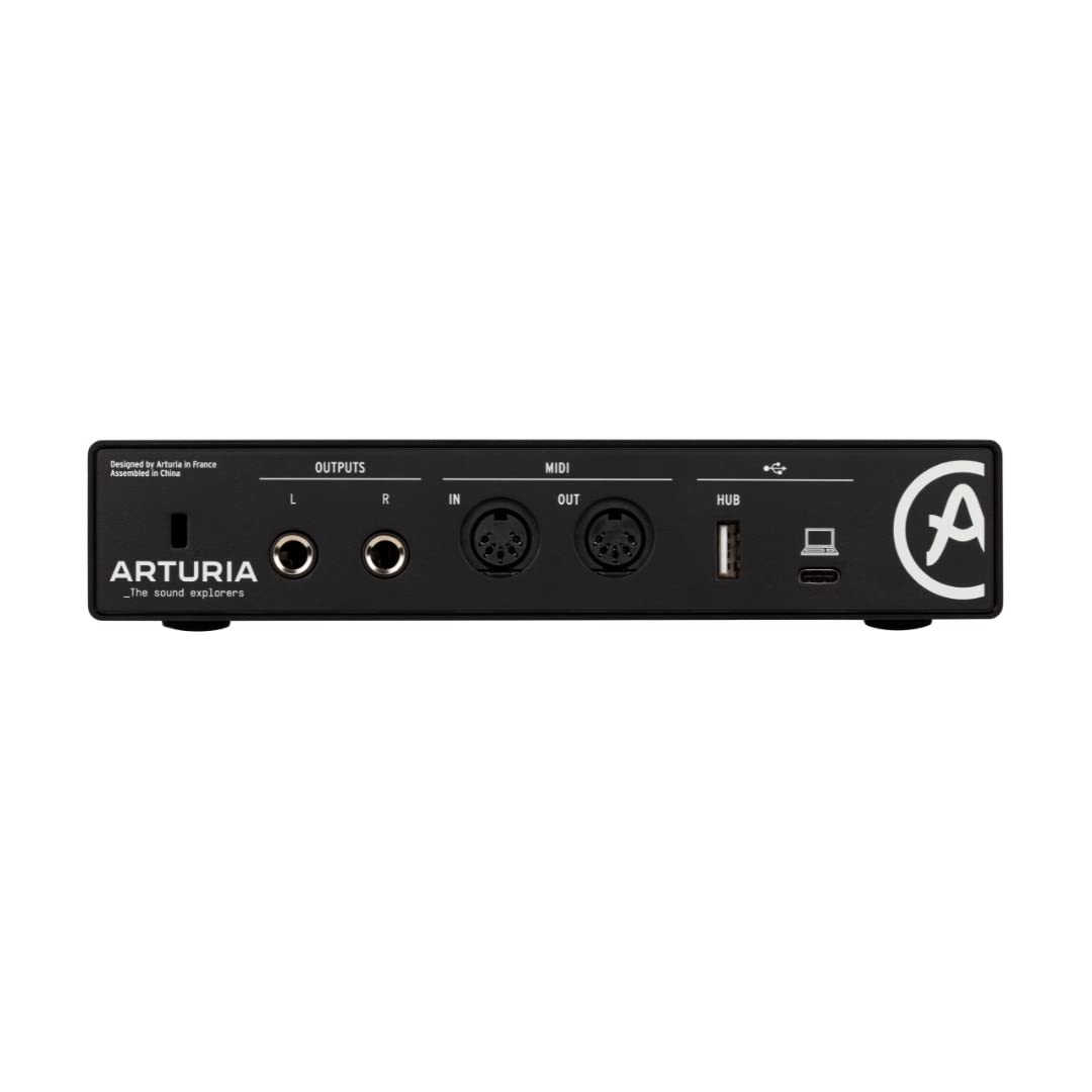 MiniFuse 2 USB-C Audio Interface - Black (Renewed) | Professional Studio Recording | Podcast & Music Production | Home & Portable Use