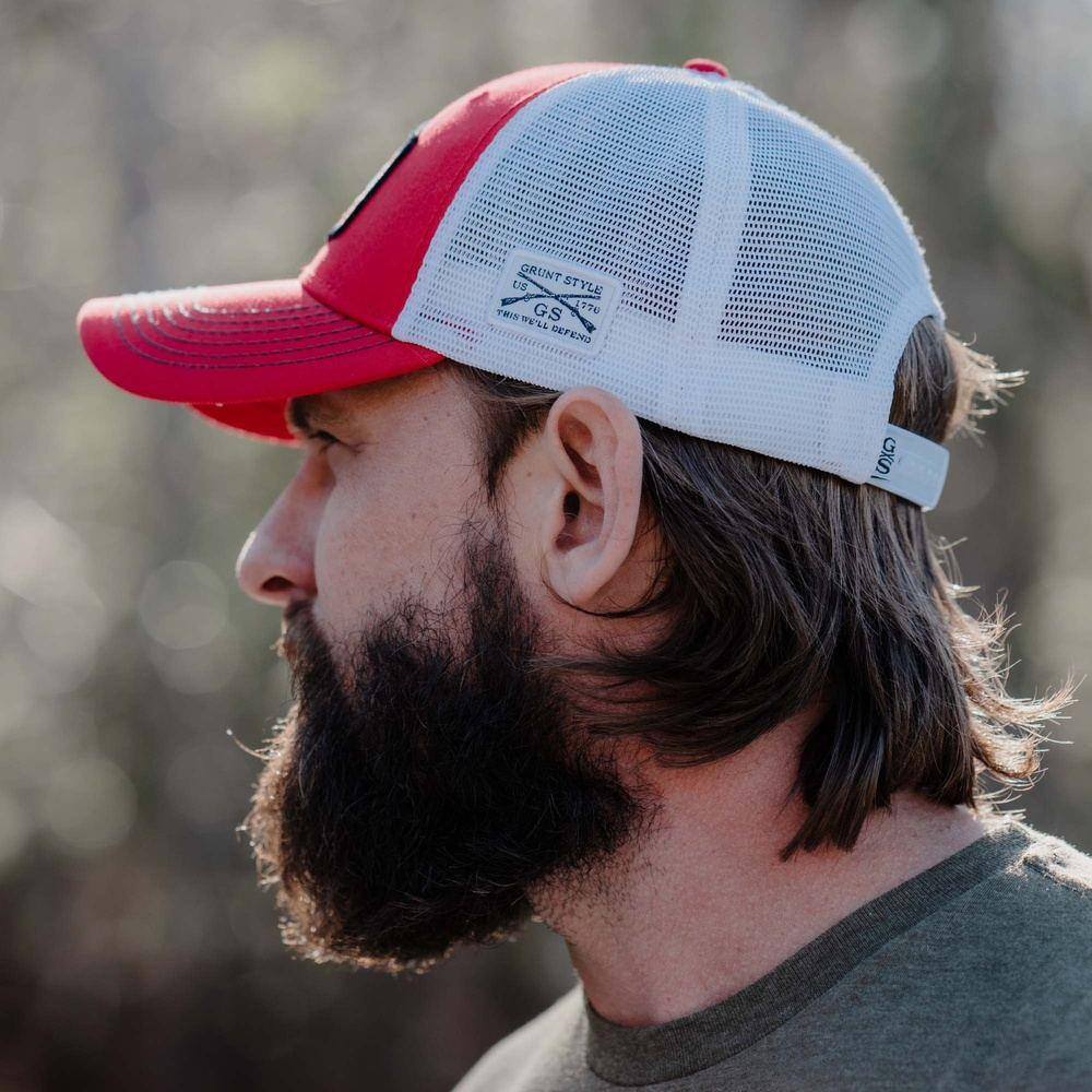 Old Glory Patch Hat - Patriotic American Flag Embroidered Cap for Men & Women - Perfect for 4th of July, Veterans Day & Outdoor Activities