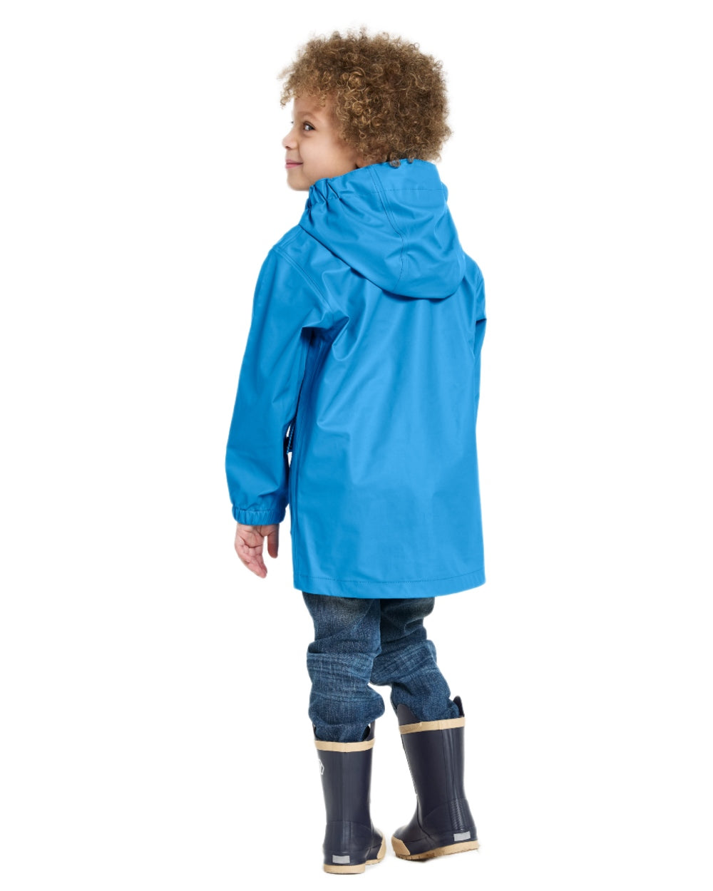 Didriksons Jojo Kids Waterproof Jacket - Lightweight Windproof Outdoor Jacket for Boys & Girls - Perfect for Hiking, Camping & School