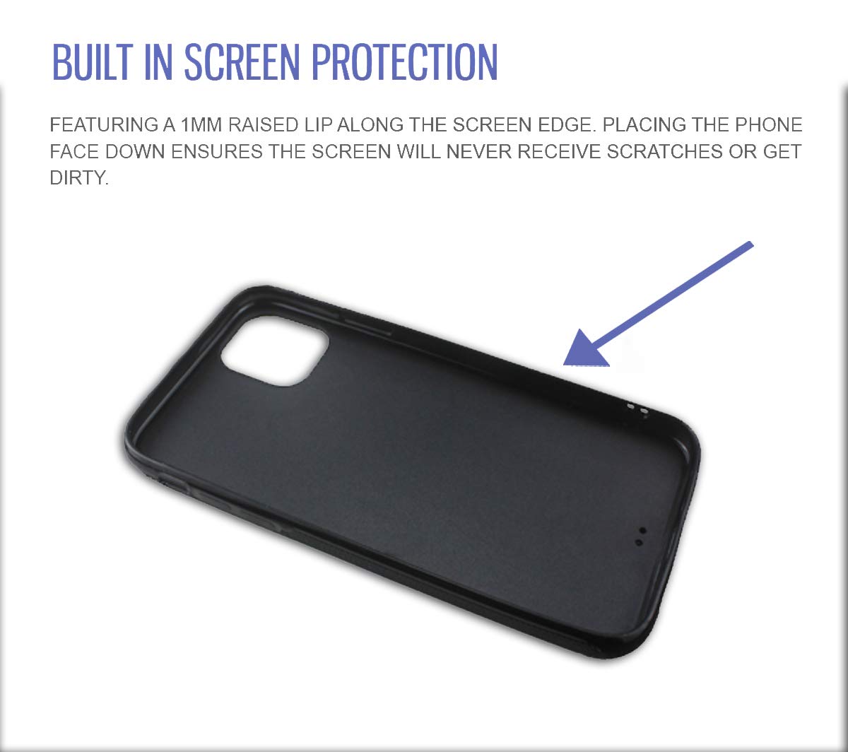 Bleu Reign No Regrets Middle Finger Rubber Phone Case for iPhone 11 Pro - Shockproof Protective Cover with Grip - Perfect for Gym, Work & Everyday Use