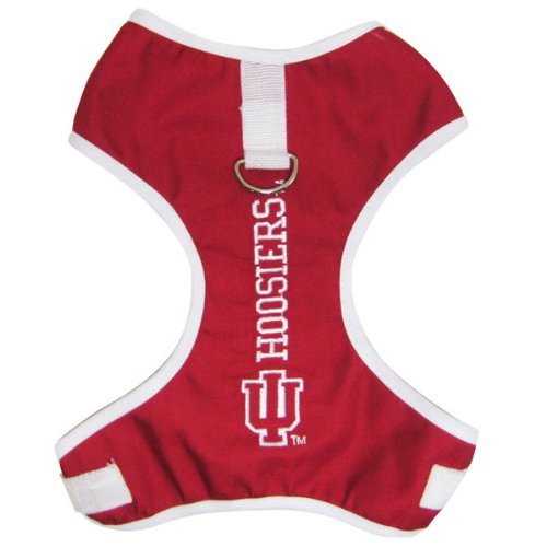 Indiana Hoosiers Pet Harness - Large Size for Dogs Walking