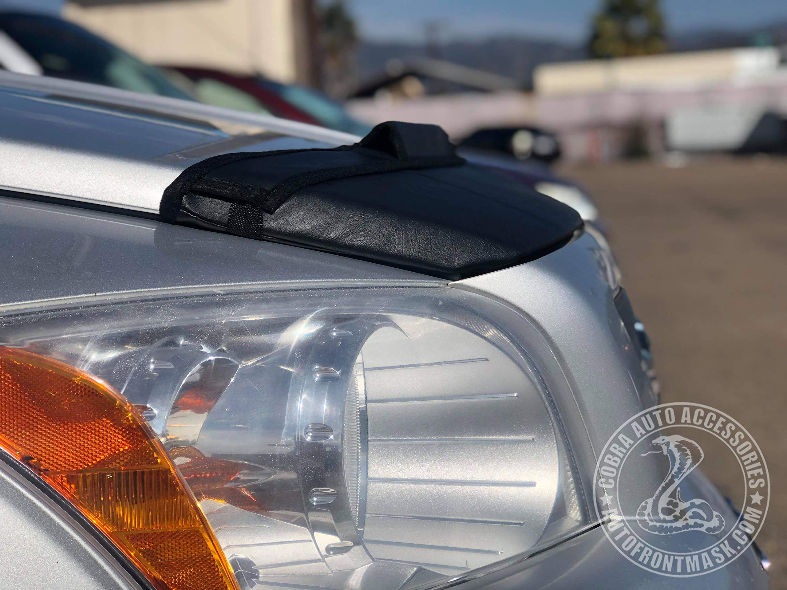 Car Hood Bra Cover for Dodge Caliber 2007-2012 - Front End Mask Protector for Paint & Windshield Protection - Perfect for Road Trips & Off-Road Adventures