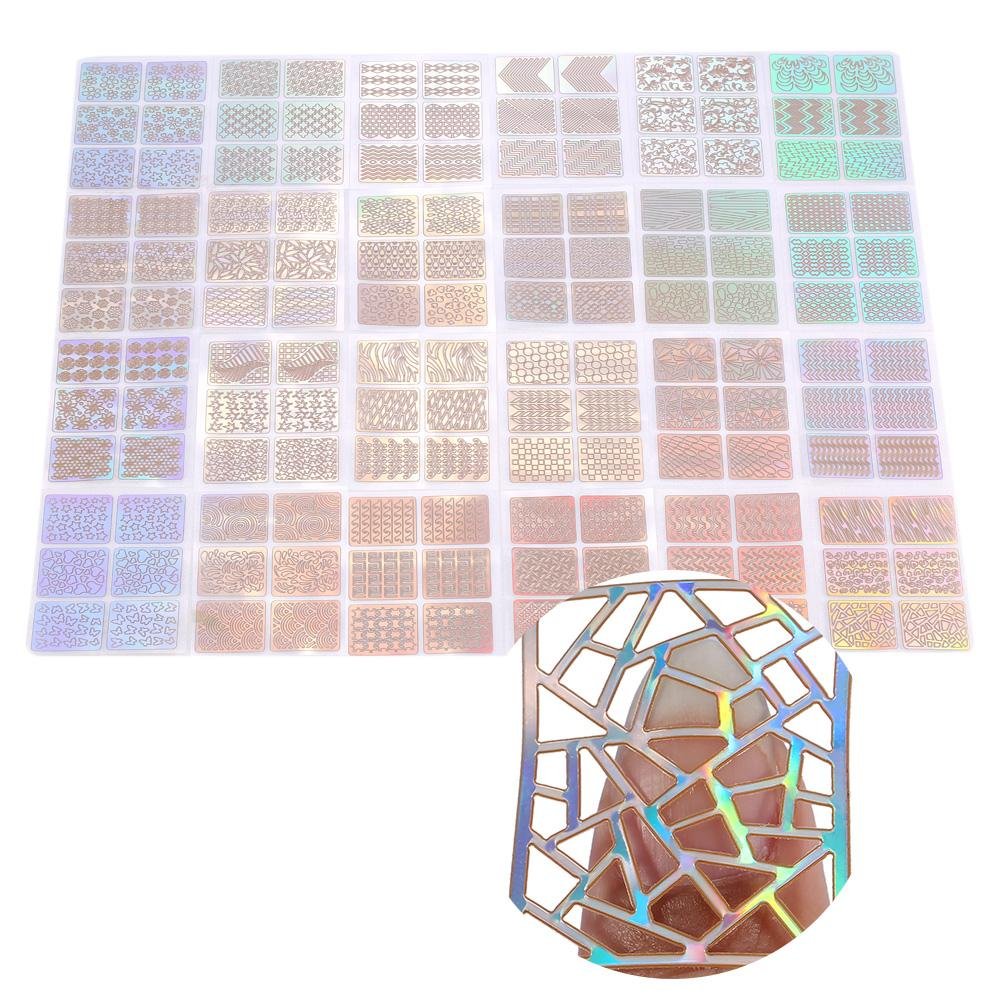Premium Nail Art Transfer Stickers - 24 Sheet/Set Manicure Decals for DIY Nail Designs | Waterproof & Easy to Apply | Perfect for Home Manicures, Salon Nail Art & Gift Giving