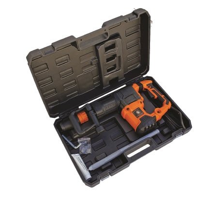 BNH 1145 Commercial SDS Max Demolition Hammer - Heavy Duty Concrete Breaker with Vibration Control for Construction, Demolition & Renovation Projects