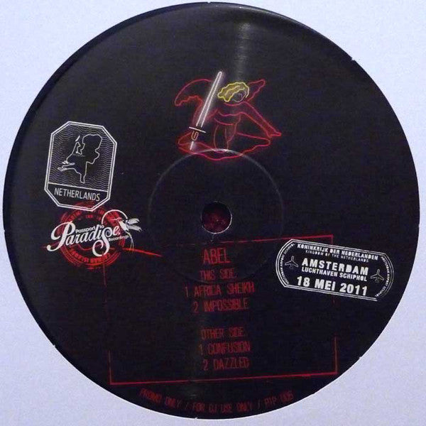 Abel African Sheik EP - Passport To Paradise (PTP 006) | Vinyl Record for World Music Lovers & DJs | Perfect for Tropical Parties & Cultural Events